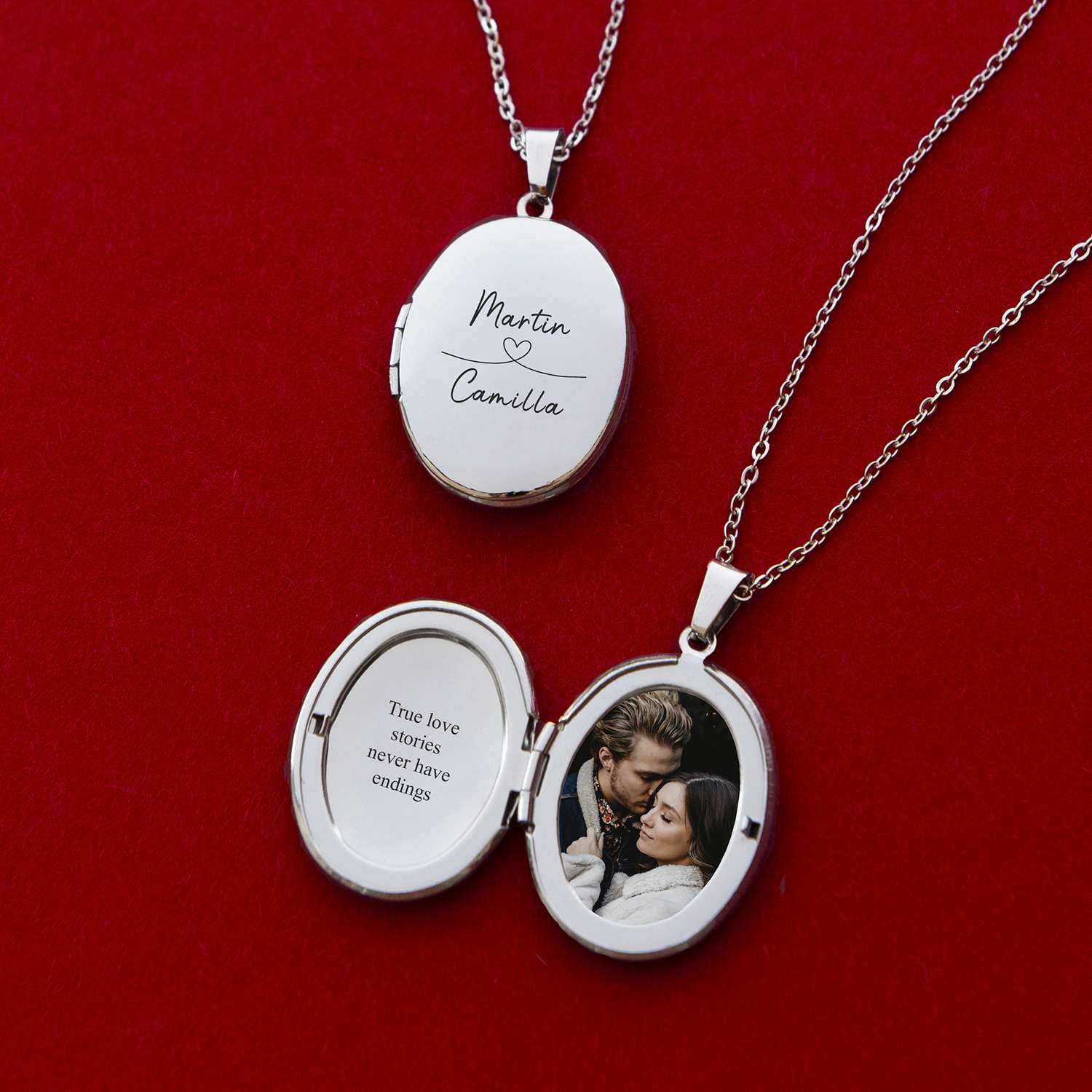 OVAL LOCKET | Always With You - MILA CANTES