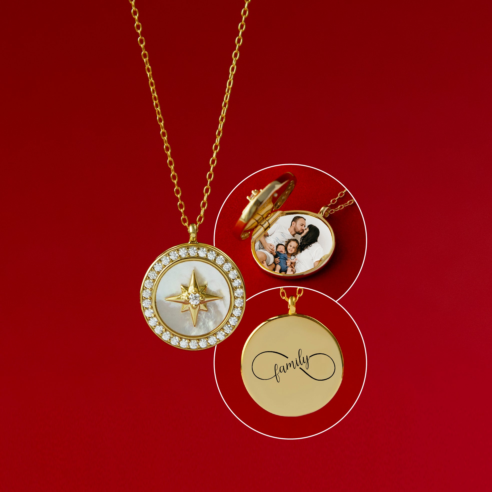 LUNA LOCKET | Infinity | Sterling Silver - MILA CANTES