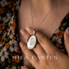 OVAL LOCKET | Family First - MILA CANTES